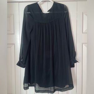 H&M Black Baby Doll Dress